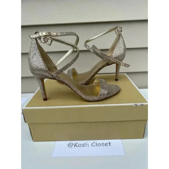 Michael Kors Ava Strappy Sandal - Size 7 M - Picture 1 of 10